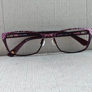 Anne Klein Women Eyeglasses Frame Burgundy Tone AK5054 604 MERLOT 53[]17 135
